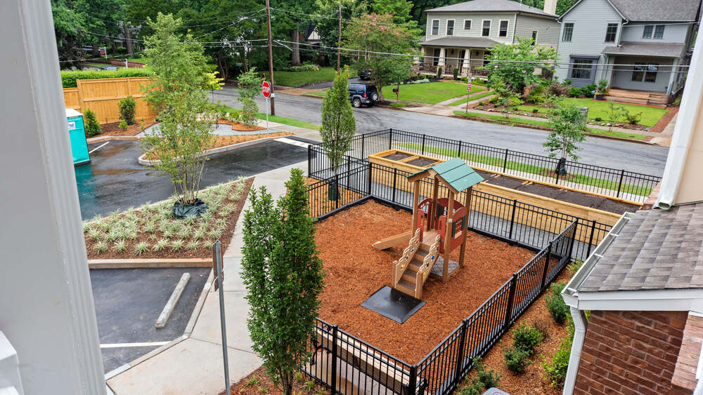 Oakview Walk Arial View of Playground