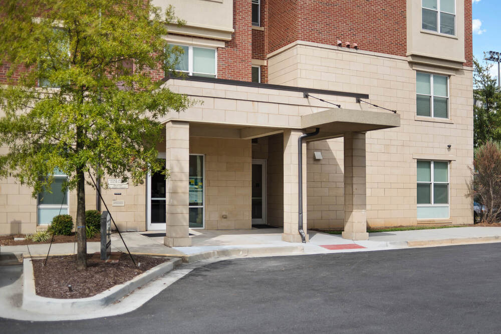 Oliver House Side View of Entrance