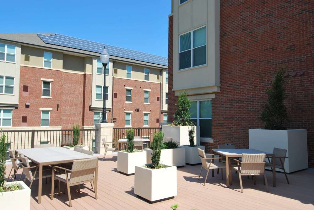 Oliver House Patio View