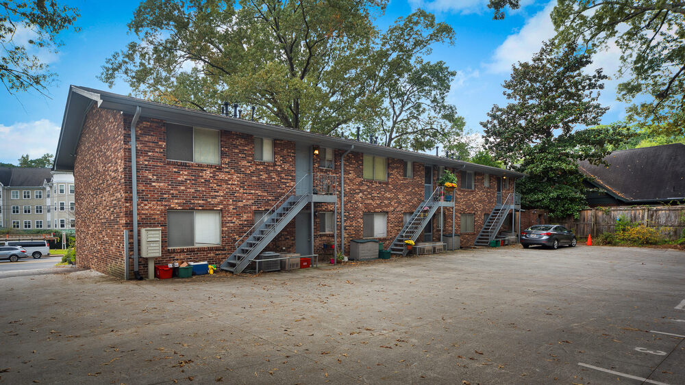 Chateau Apartments Back View