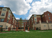 Low Angle View of Oliver House