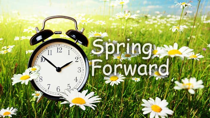 Daylight Savings SPRING Forward