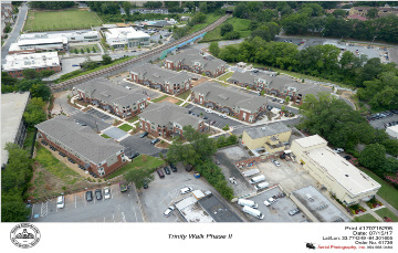 Drone View of Trinity Walk