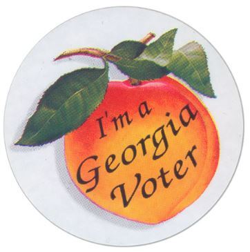 Georgia Voter sticker