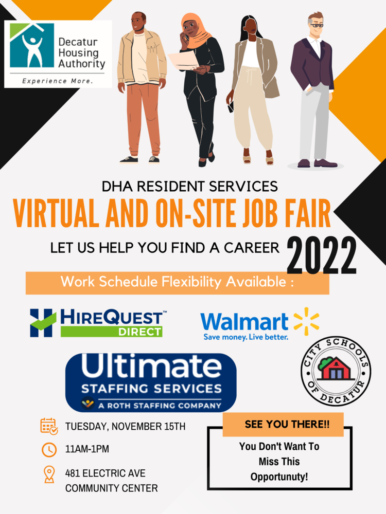 DHA November 2022 Job Fair