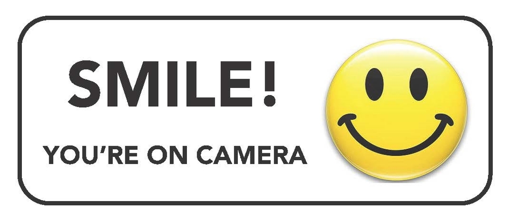 Smile on camera