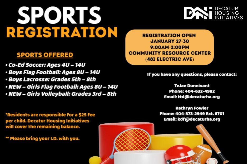 Sports Registrations