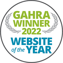 GAHRA 2022 website of the year award