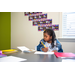 A girl reading a book