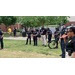 Police standing together in a line