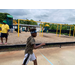 a boy at a playground