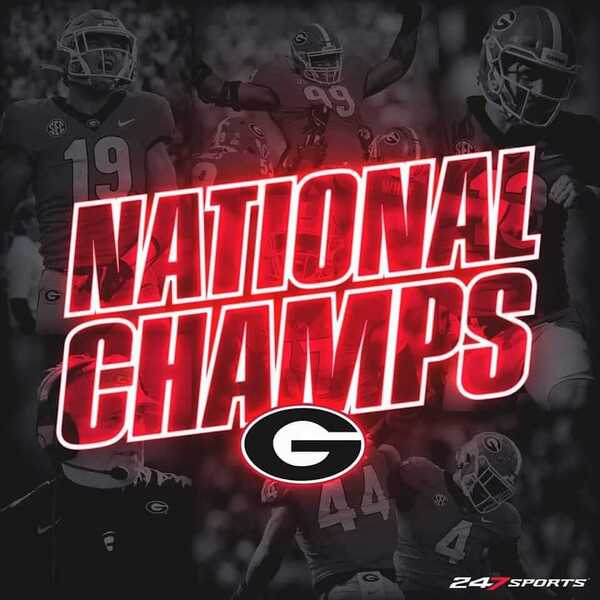 National Champions Georgia Bulldogs Football